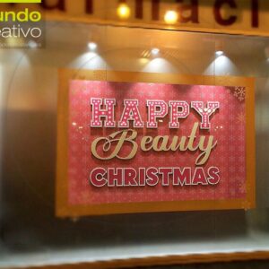 Escaparate farmacia - campaña navidad