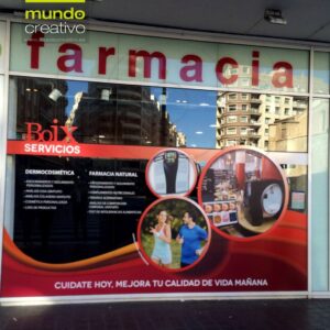 Escaparate farmacia