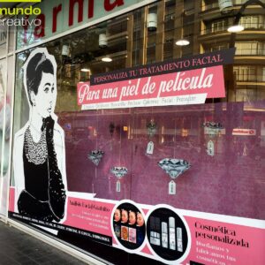 Escaparate Farmacia Dermocosmética