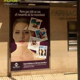 Escaparate para farmacia