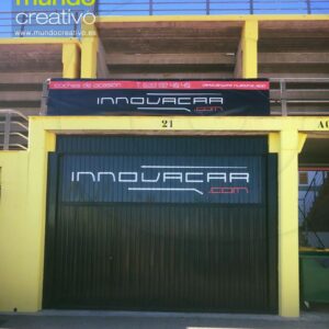 Rotulación de box de Innovacar